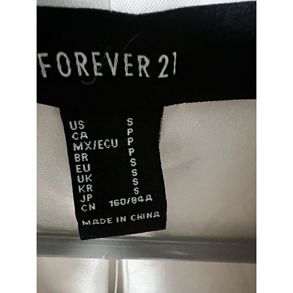 Forever 21 White FAUX FUR Vest W/ Pockets, BOHO, SHERPA, WESTERN, STAGECOACH - S - Picture 6 of 11